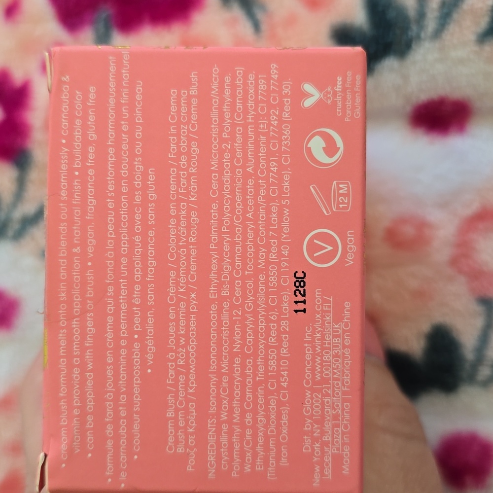 Winky Lux Cheeky Rose Blush - Picture 3 of 3
